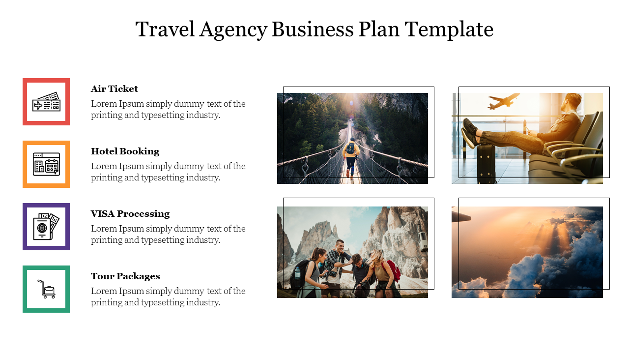 travel agency introduction business plan